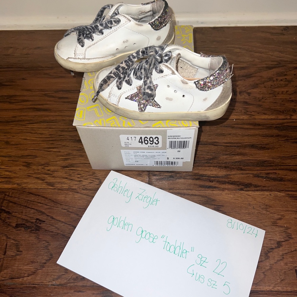 Toddler “Golden Goose” Shoes